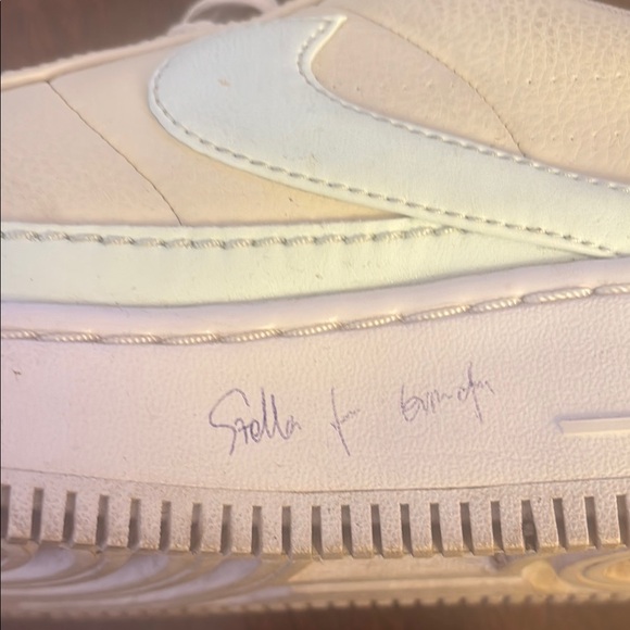 NEW Nike Women's SIZE 7.5 Air Force 1 Jester XX Cream White Aqua Prototype RARE - Picture 4 of 7